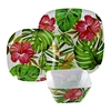 summer melamine plates